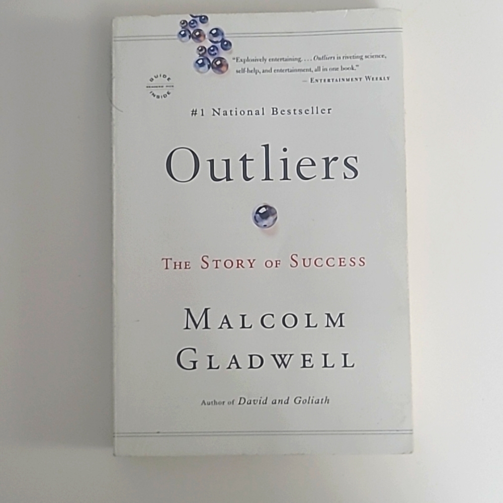 Outliers By Malcolm Gladwell The Story Of Success Softcover Book